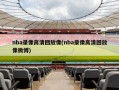 nba录像高清回放像(nba录像高清回放像微博)