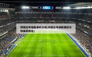 阿根廷甲级联赛积分榜(阿根廷甲级联赛积分榜最新排名)