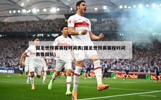 国足世预赛赛程时间表(国足世预赛赛程时间表泰国队)