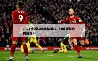 2021欧洲杯昨晚结果(2021欧洲杯昨天谁赢)