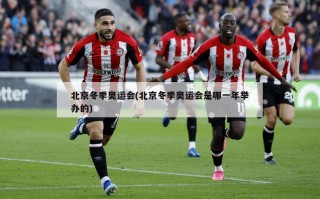 北京冬季奥运会(北京冬季奥运会是哪一年举办的)