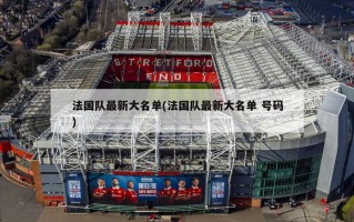 法国队最新大名单(法国队最新大名单 号码)