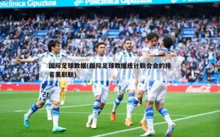 国际足球数据(国际足球数据统计联合会的排名美职联)