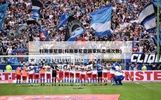 科斯蒂尼亚(科斯蒂尼亚国家队出场次数)