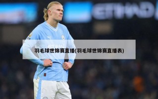 羽毛球世锦赛直播(羽毛球世锦赛直播表)