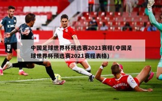 中国足球世界杯预选赛2021赛程(中国足球世界杯预选赛2021赛程表格)
