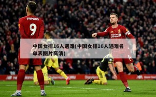 中国女排16人遇难(中国女排16人遇难名单表图片高清)