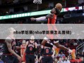 nba季后赛(nba季后赛怎么晋级)