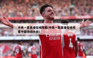 中央一套直播在线观看(中央一套直播在线观看中国诗词大会)