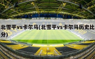 北雪平vs卡尔马(北雪平vs卡尔马历史比分)