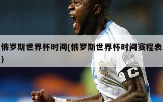 俄罗斯世界杯时间(俄罗斯世界杯时间赛程表)