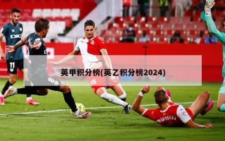 英甲积分榜(英乙积分榜2024)