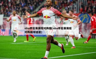 nba季后赛赛程对阵图(nba季后赛赛程对阵图球迷屋)