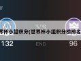 世界杯小组积分(世界杯小组积分榜排名表)