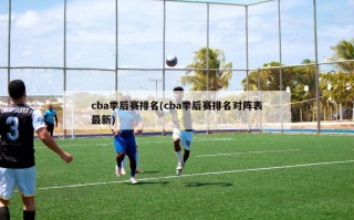 cba季后赛排名(cba季后赛排名对阵表最新)