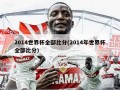 2014世界杯全部比分(2014年世界杯全部比分)