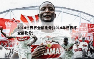 2014世界杯全部比分(2014年世界杯全部比分)