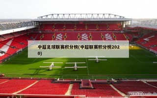 中超足球联赛积分榜(中超联赛积分榜2020)