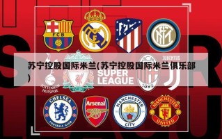 苏宁控股国际米兰(苏宁控股国际米兰俱乐部)