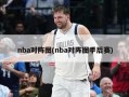 nba对阵图(nba对阵图季后赛)