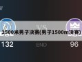 1500米男子决赛(男子1500m决赛)